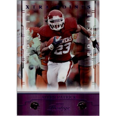 2008 Playoff Prestige Xtra Points Purple #104 Allen Patrick
