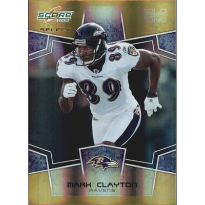 2008 Select Gold Zone #23 Mark Clayton
