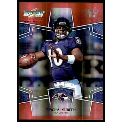2008 Select Red Zone #19 Troy Smith
