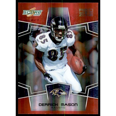 2008 Select Red Zone #22 Derrick Mason
