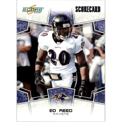 2008 Select Scorecard #29 Ed Reed