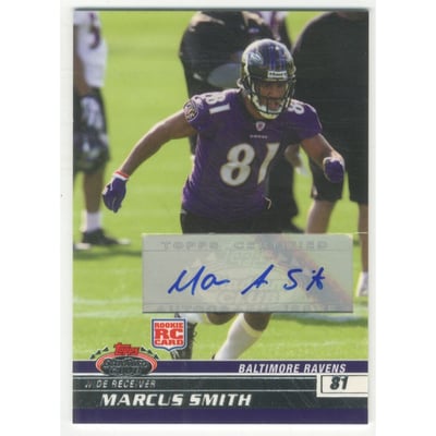 2008 Stadium Club Rookie Autographs #171 Marcus Smith E