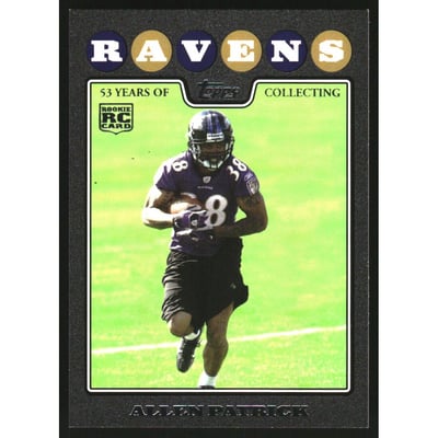2008 Topps Black #360 Allen Patrick