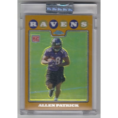 2008 Topps Chrome Gold Refractors #TC195 Allen Patrick
