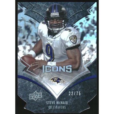 2008 Upper Deck Icons Gold Die Cut #6 Steve McNair