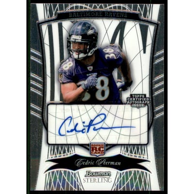 2009 Bowman Sterling #110 Cedric Peerman AU/999 RC