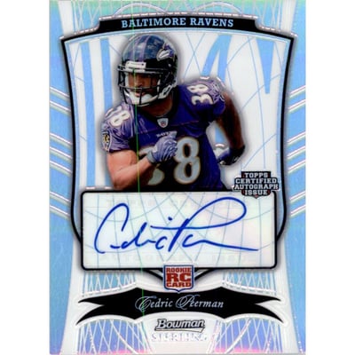 2009 Bowman Sterling Refractors #110 Cedric Peerman AU