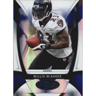 2009 Certified Mirror Blue #13 Willis McGahee