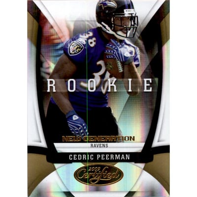 2009 Certified Mirror Gold #141 Cedric Peerman
