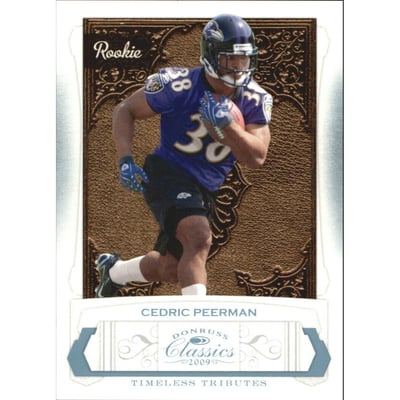 2009 Donruss Classics Timeless Tributes Platinum #169 Cedric Peerman