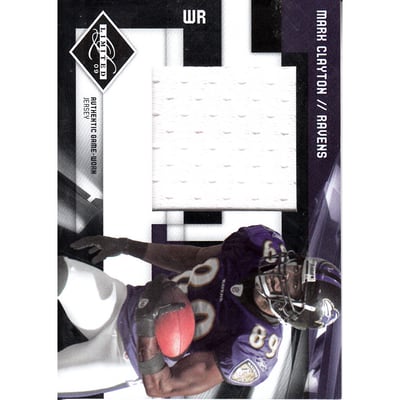 2009 Limited Jumbo Jerseys #9 Mark Clayton/50
