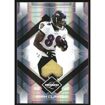 2009 Limited Threads Prime #8 Mark Clayton/50