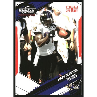2009 Score Inscriptions Red Zone #23 Mark Clayton
