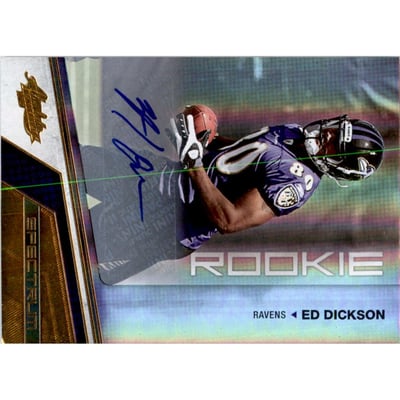 2010 Absolute Memorabilia Spectrum Gold Autographs #134 Ed Dickson/199