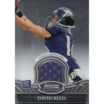 2010 Bowman Sterling #BSRDR David Reed JSY A RC