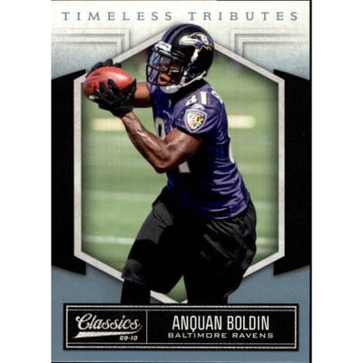 2010 Classics Timeless Tributes Platinum #7 Anquan Boldin