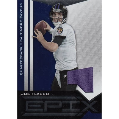 2010 Epix Epix Jerseys Blue #20 Joe Flacco