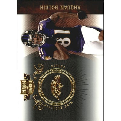 2010 Panini Plates and Patches Gold #7 Anquan Boldin