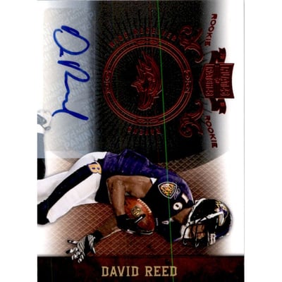 2010 Panini Plates and Patches #124 David Reed AU/249 RC
