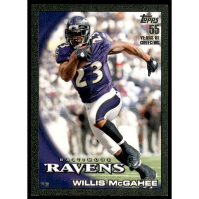 2010 Topps Black #178 Willis McGahee