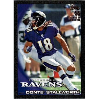 2010 Topps Black #237 Donte Stallworth