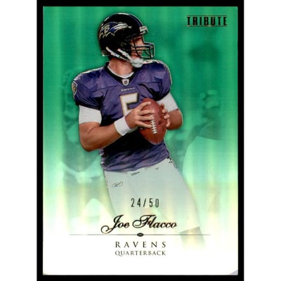 2010 Topps Tribute Green #87 Joe Flacco