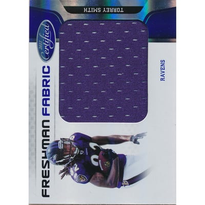 2011 Certified Mirror Blue Materials #256 Torrey Smith