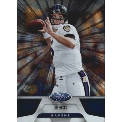 2011 Certified Platinum Blue #11 Joe Flacco
