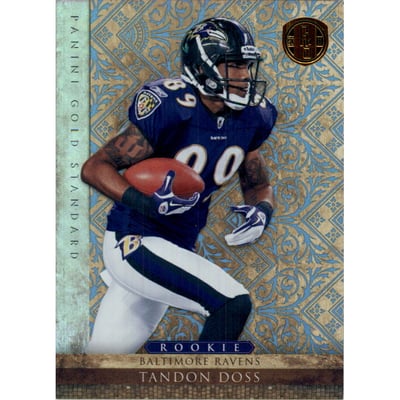 2011 Panini Gold Standard Platinum Gold #245 Tandon Doss