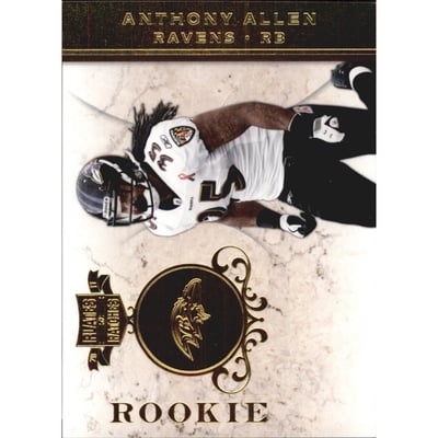 2011 Panini Plates and Patches Gold #110 Anthony Allen