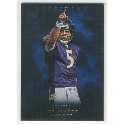 2011 Topps Inception Blue #77 Joe Flacco