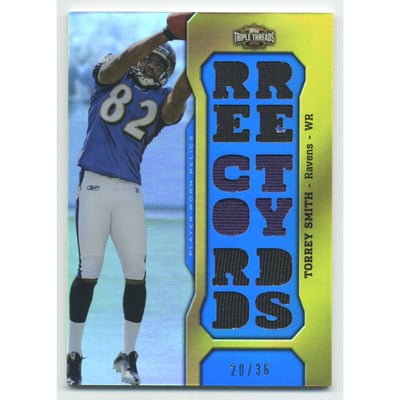 2011 Topps Triple Threads Relic #TTR59 Torrey Smith