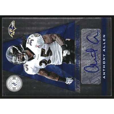 2011 Totally Certified #195 Anthony Allen AU/299 RC