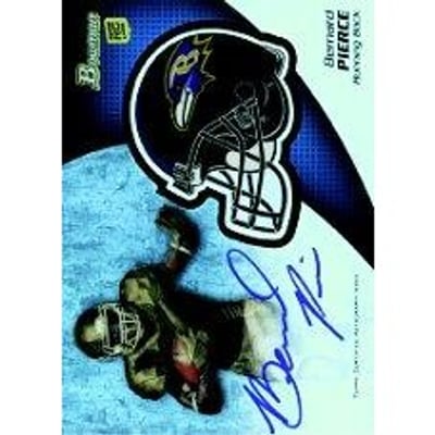 2012 Bowman Rookie Team Helmet Autographs #BCRABP Bernard Pierce