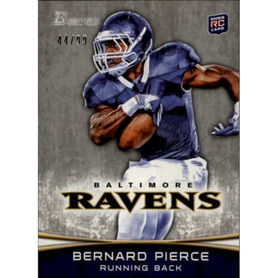 2012 Bowman Silver #149 Bernard Pierce