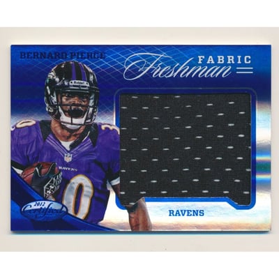 2012 Certified Mirror Blue Materials #328 Bernard Pierce/49