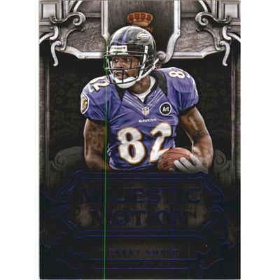 2012 Crown Royale Majestic Motion Blue #1 Torrey Smith
