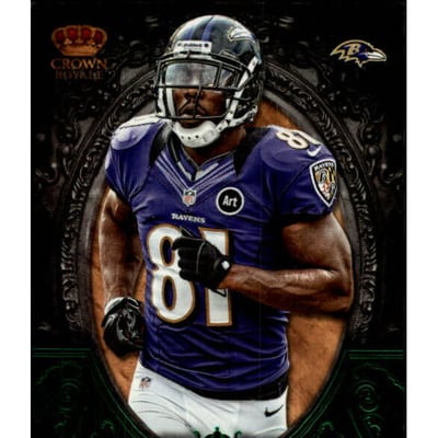 2012 Crown Royale Pivotal Players Green #1 Anquan Boldin