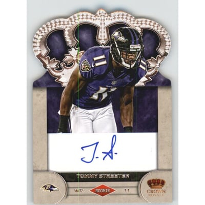 2012 Crown Royale Rookie Signatures #98 Tommy Streeter/99