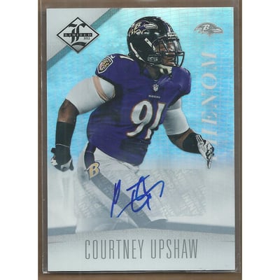 2012 Limited Monikers Autographs Silver #162 Courtney Upshaw/299