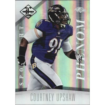 2012 Limited Silver Spotlight #162 Courtney Upshaw