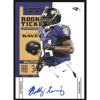 2012 Panini Contenders #106B Bobby Rainey AU SP