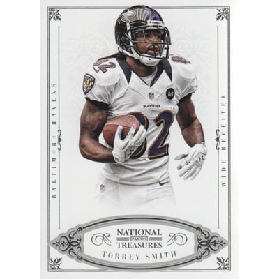 2012 Panini National Treasures #58 Torrey Smith