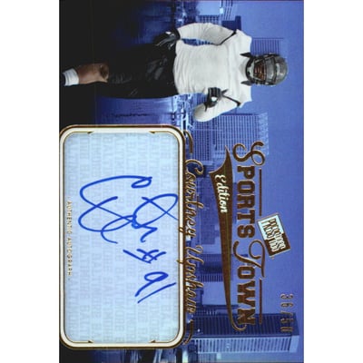 2012 Press Pass SportsTown Gold #STCU Courtney Upshaw/50