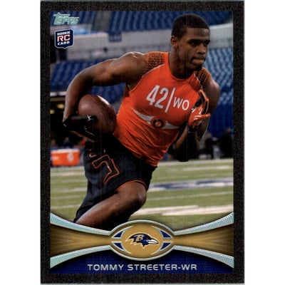 2012 Topps Black #199 Tommy Streeter