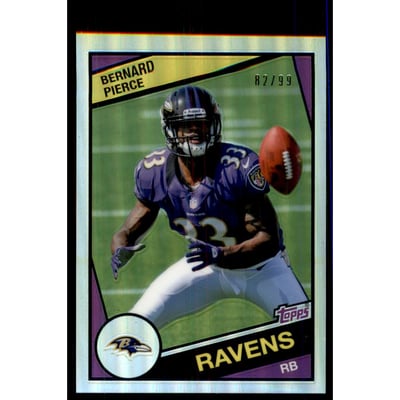 2012 Topps Chrome 1984 Refractors #23 Bernard Pierce