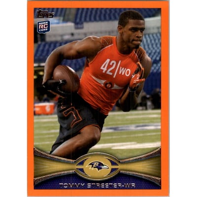2012 Topps Orange #199 Tommy Streeter