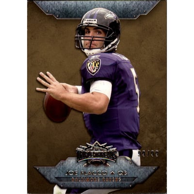 2012 Topps Triple Threads Gold #12 Joe Flacco