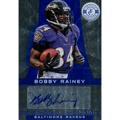 2012 Totally Certified Blue #105 Bobby Rainey AU/99