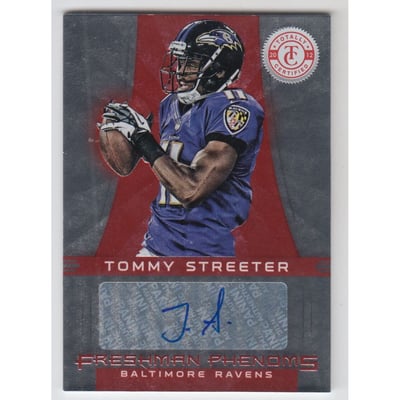 2012 Totally Certified #172 Tommy Streeter AU/290 RC